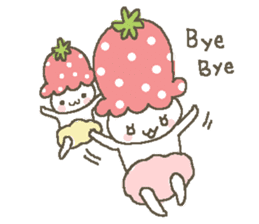 strawberry babies sticker #468056