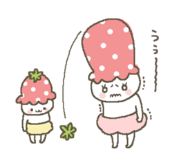 strawberry babies sticker #468064