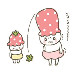 strawberry babies sticker #468064