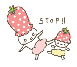 strawberry babies sticker #468074