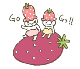 strawberry babies sticker #468081