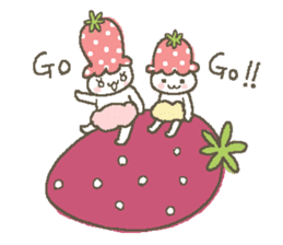 strawberry babies sticker #468081