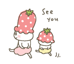 strawberry babies sticker #468090