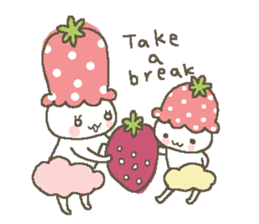 strawberry babies sticker #468092