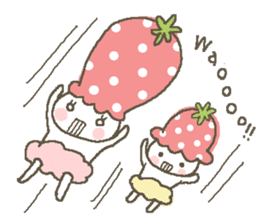 strawberry babies sticker #468094