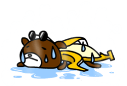 Banana Bear sticker #468580