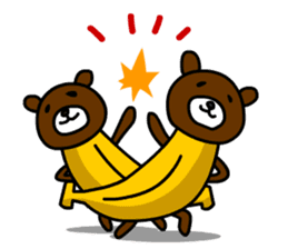 Banana Bear sticker #468597