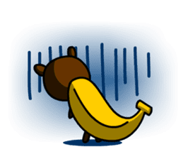 Banana Bear sticker #468610