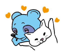 Tetsuya,  Blue Raccoon Dog sticker #468629