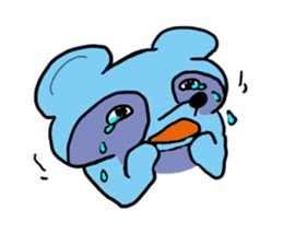 Tetsuya,  Blue Raccoon Dog sticker #468647