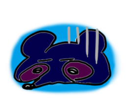 Tetsuya,  Blue Raccoon Dog sticker #468652