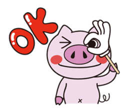 Daily life of the pig1 sticker #469055