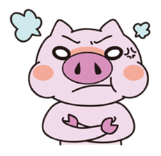 Daily life of the pig1 sticker #469057