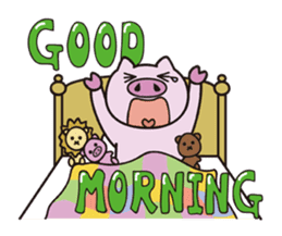 Daily life of the pig1 sticker #469060