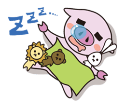 Daily life of the pig1 sticker #469061