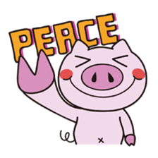 Daily life of the pig1 sticker #469062