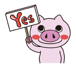 Daily life of the pig1 sticker #469064