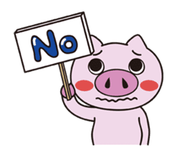 Daily life of the pig1 sticker #469065