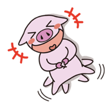 Daily life of the pig1 sticker #469066