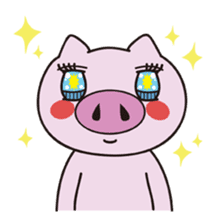 Daily life of the pig1 sticker #469069