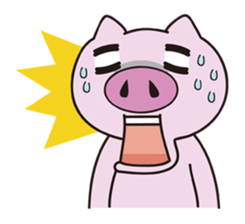 Daily life of the pig1 sticker #469071