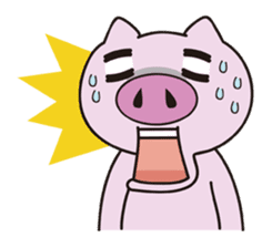 Daily life of the pig1 sticker #469071