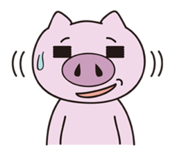 Daily life of the pig1 sticker #469073