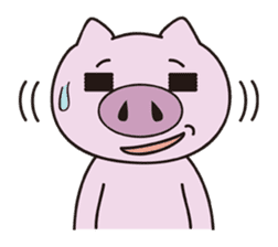 Daily life of the pig1 sticker #469073