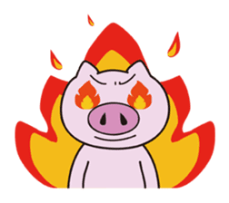 Daily life of the pig1 sticker #469075