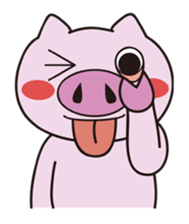 Daily life of the pig1 sticker #469076
