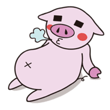 Daily life of the pig1 sticker #469077