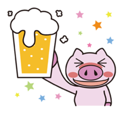 Daily life of the pig1 sticker #469083
