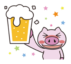 Daily life of the pig1 sticker #469083