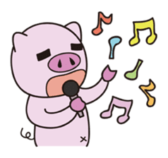 Daily life of the pig1 sticker #469088