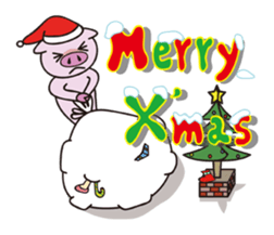 Daily life of the pig1 sticker #469093