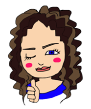 Five lovely girls sticker #469276