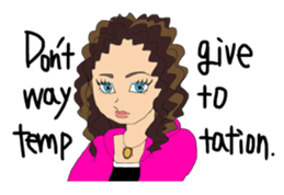 Five lovely girls sticker #469278