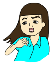 Five lovely girls sticker #469281