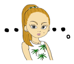 Five lovely girls sticker #469293