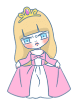 The Grumpy Princess sticker #469335