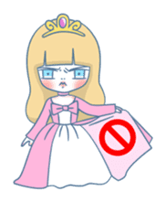 The Grumpy Princess sticker #469338