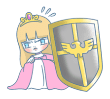 The Grumpy Princess sticker #469353