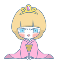 The Grumpy Princess sticker #469363