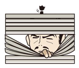 the king and she in the office sticker #469608