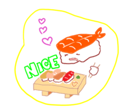 I love sushi sticker #469738