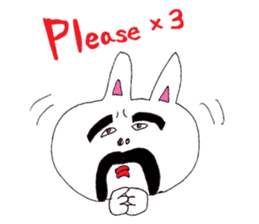 OKUTTE ITOMO USA-YAMA sticker #469829