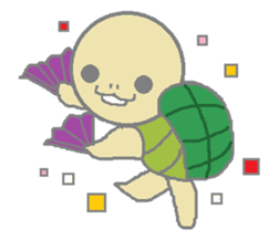 One's own pace tortoise sticker #469938