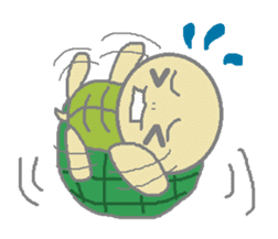 One's own pace tortoise sticker #469941