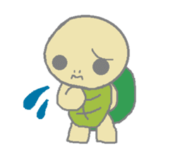 One's own pace tortoise sticker #469942