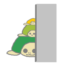 One's own pace tortoise sticker #469943